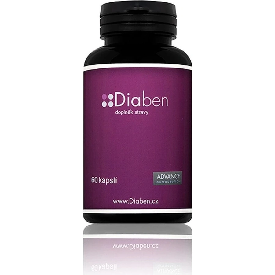 Diaben 60 cps - рівень цукру 1×60 cps, дієтична добавка: ціни та характеристики