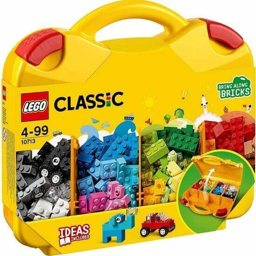Творческий чемодан Lego Classic, +4 года, 10713, Lego: цены и характеристики