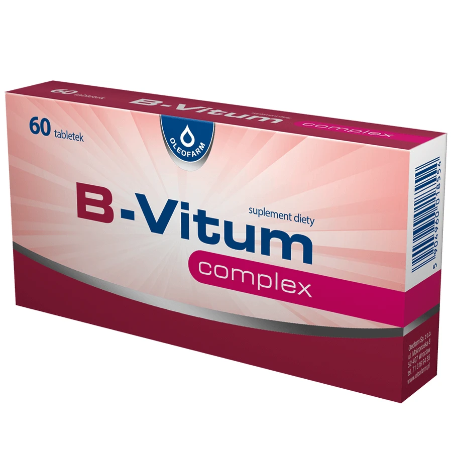 Олеофарм B-vitum комплекс, 60 таблеток: ціни та характеристики