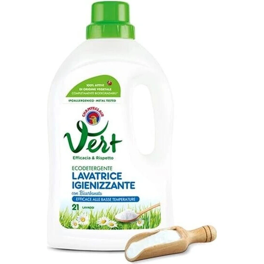 Chanteclair Vert Eco гель Bicarbonato 21PD 1×1071 мл, гель для прання: ціни та характеристики