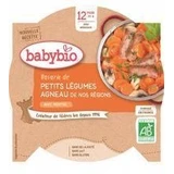 Меню Babybio Овощи на пару с бараниной 230 г