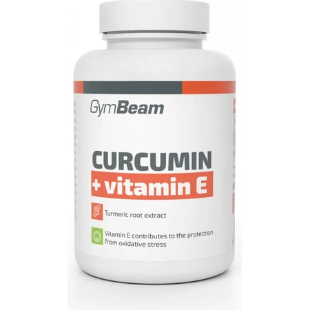 Gymbeam куркумін + вітамін е 90tbl 1×90 таблеток: ціни та характеристики