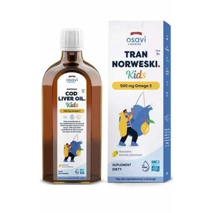 Osavi Norwegian Trank 500 мг Kids Lemon 250 мл