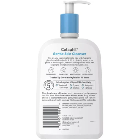 Засіб для очищення шкіри Cetaphil Gentle Skin Cleanser ніжний, 591 мл: ціни та характеристики