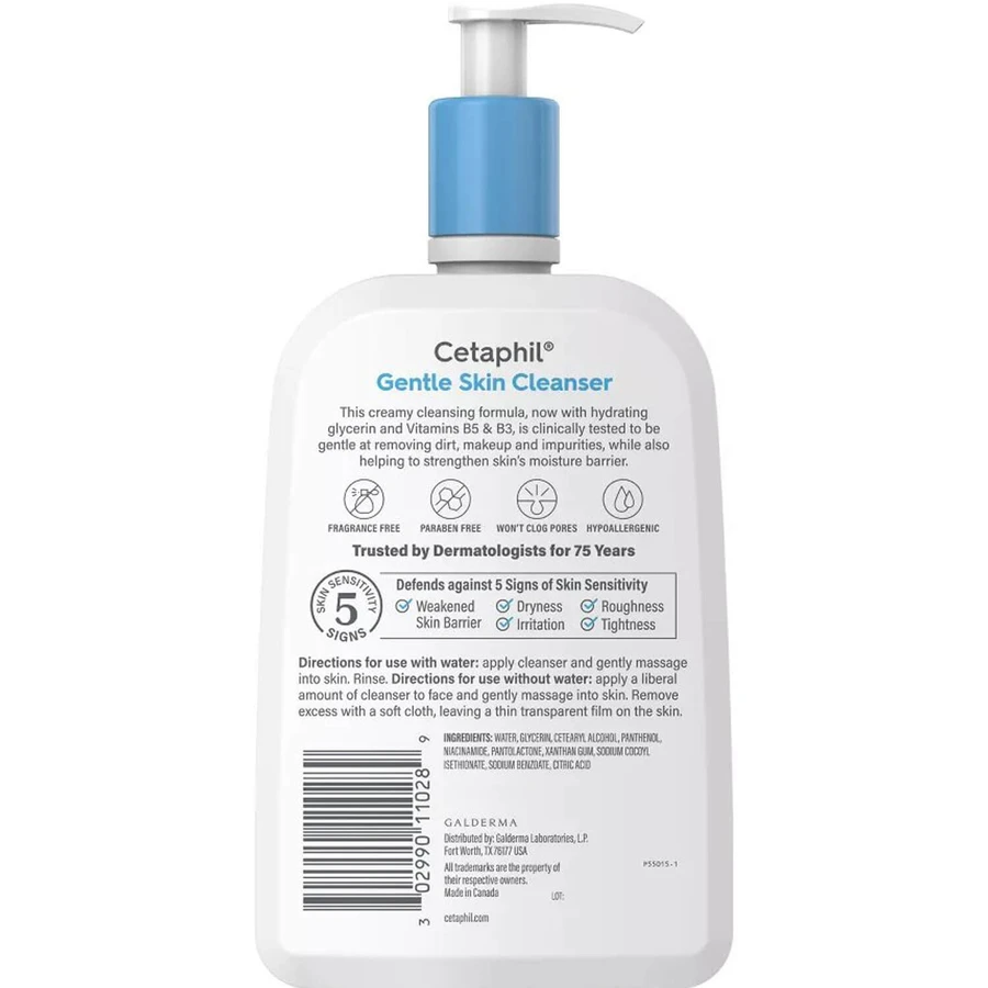 Засіб для очищення шкіри Cetaphil Gentle Skin Cleanser ніжний, 591 мл: ціни та характеристики