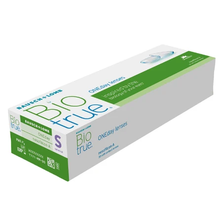 Biotrue ONEday, контактні лінзи, одноденні, сферичні, - 4.00, 30 шт.: ціни та характеристики