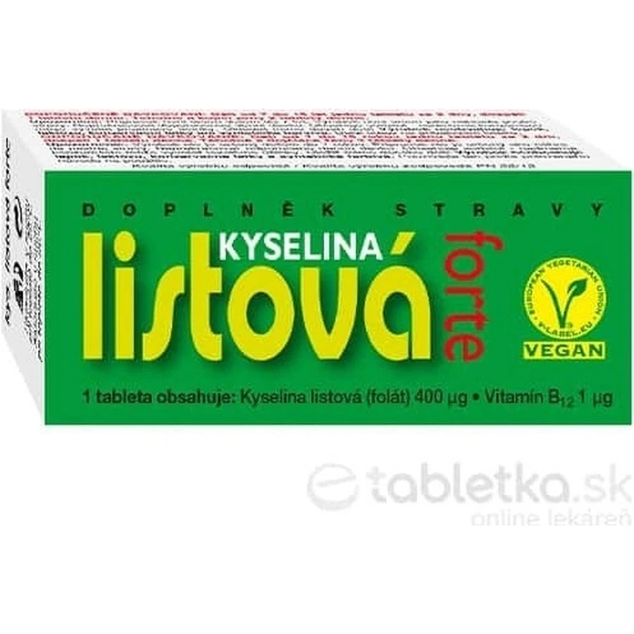 НАТУРВІТА ЛИСТОВА КИСЛОТА ФОРТЕ 1×60 таблеток, харчова добавка: ціни та характеристики