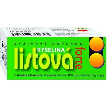 НАТУРВІТА ЛИСТОВА КИСЛОТА ФОРТЕ 1×60 таблеток, харчова добавка: ціни та характеристики