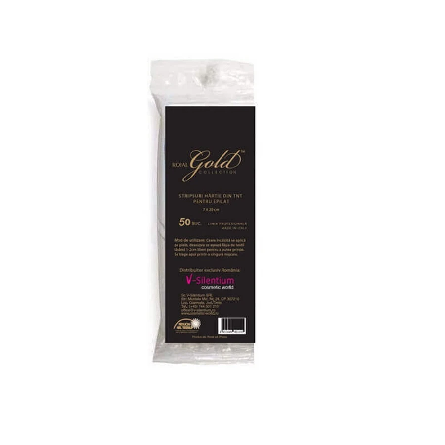 Полоски для удаления волос Royal Gold Collection, 50 штук, V-Silentium: цены и характеристики