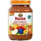 Holle органічний дитячий снек Яблуко та слива 190 г