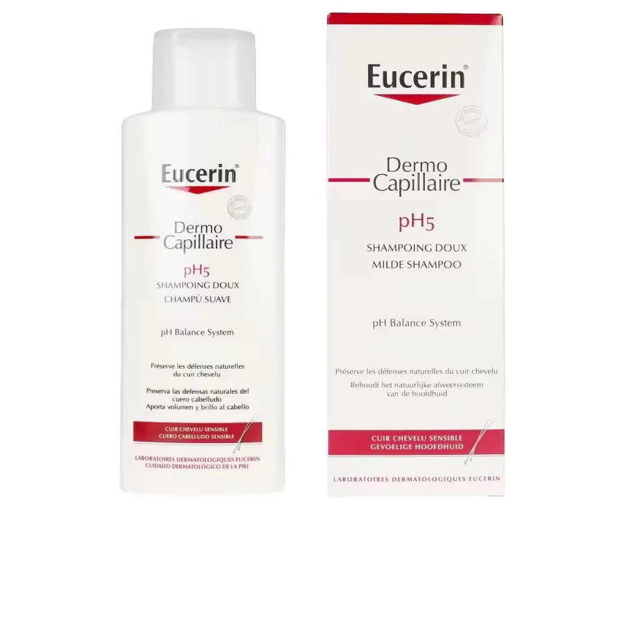 Eucerin Dermo Capilar М'який шампунь з ph5 для чутливої шкіри голови, 250 мл: ціни та характеристики
