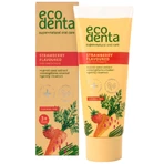 Ecodenta, детская зубная паста, с 3 лет, со вкусом клубники, без фтора, 75 мл: цены и характеристики