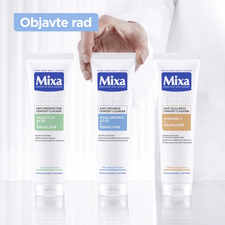 Гель для фиксации против скольжения Mixa 150 мл: цены и характеристики