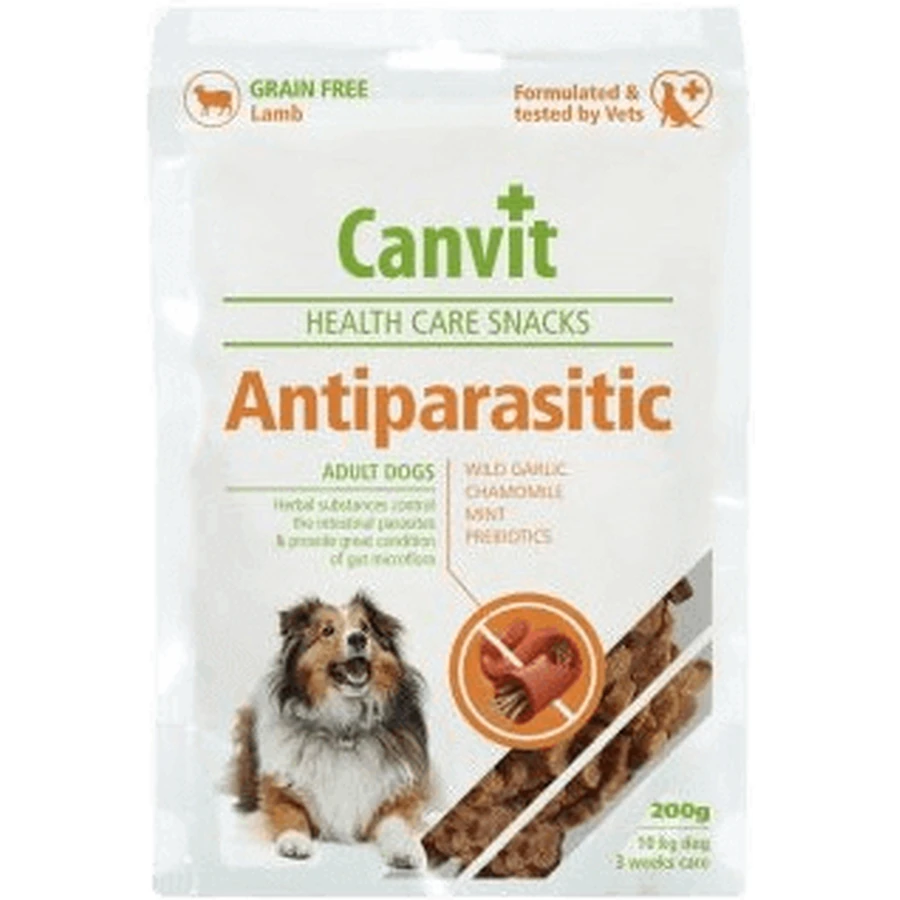 Canvit Ласощі антипаразитарні для собак 200 г: ціни та характеристики