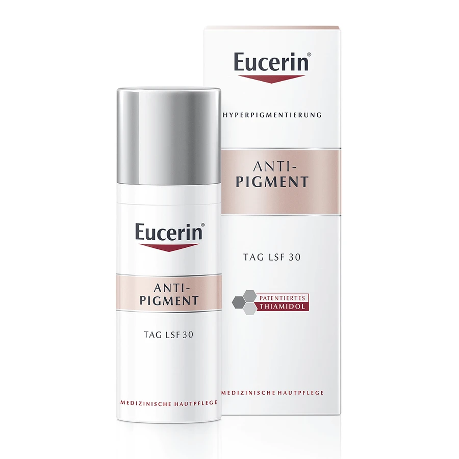 Eucerin Anti-Pigment, Денний крем від гіперпігментації з тіамідолом, SPF 30, 50 мл: ціни та характеристики