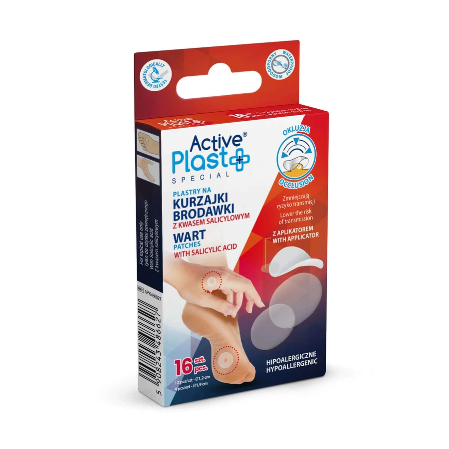 ActivePlast Special, пластирі від бородавок та аденом, 16 шт.: ціни та характеристики