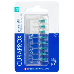 Curaprox, CPS 06 Prime поповнення, міжзубні щітки, 8 шт.