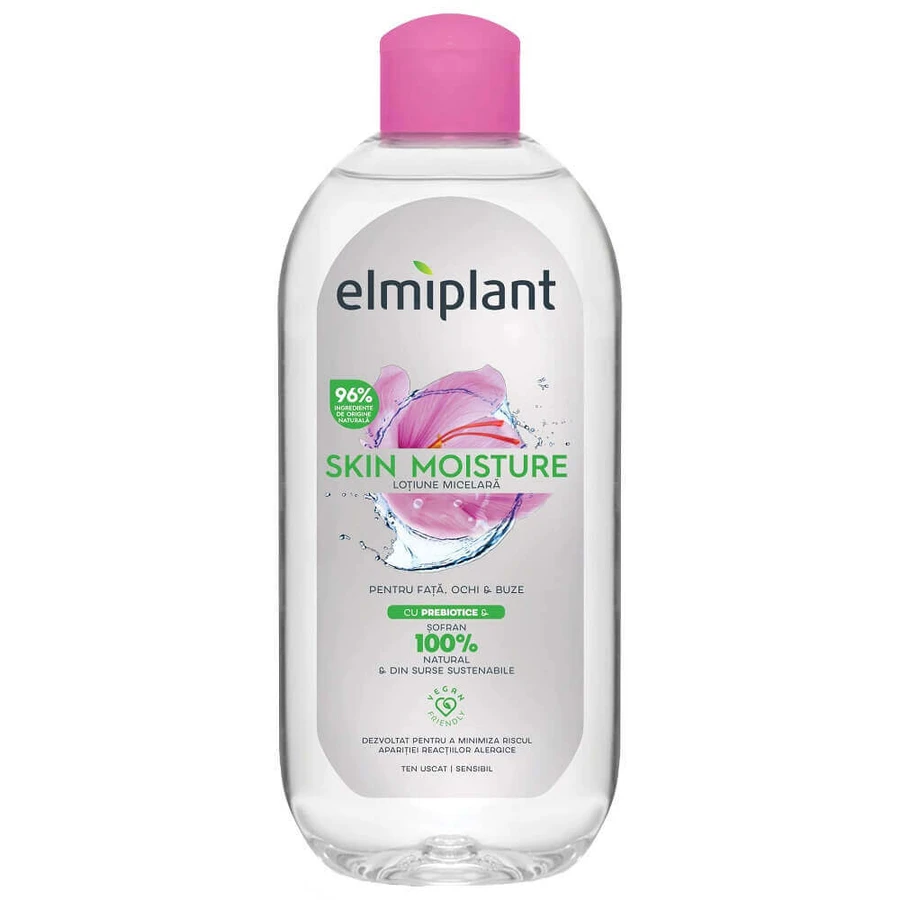 Мицеллярный лосьон Skin Moisture для чувствительной сухой кожи, 400 мл, Elmiplant: цены и характеристики