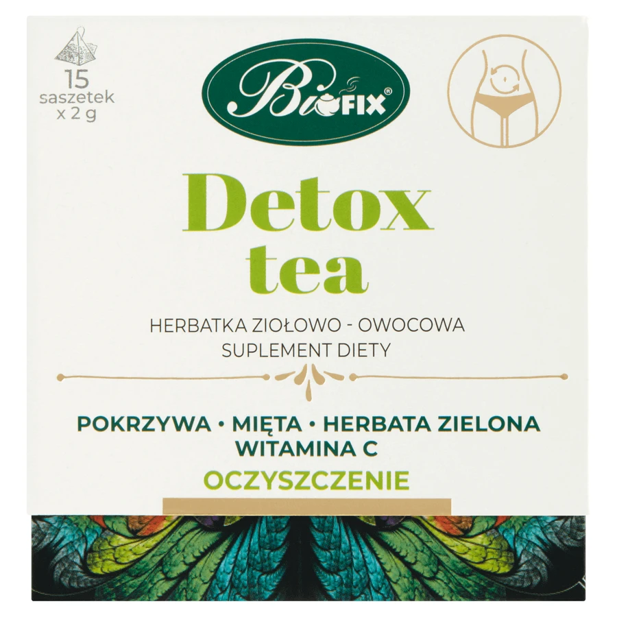 Bi Fix, детокс-чай, травяной и фруктовый чай, 15 пакетиков Утеряна упаковка: цены и характеристики