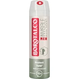 Borotalco Дезодорант-спрей INVISIBLE MUSK SCENT, 150 г
