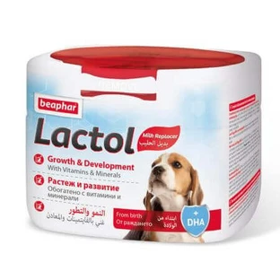 Замінник молока для цуценят Lactol+DHA Puppy, 250 г, Beaphar