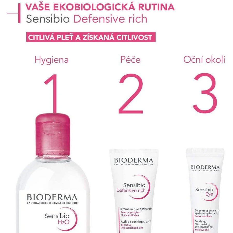 Bioderma Sensibio Defensive насыщенный успокаивающий крем с питательной текстурой 40 мл: цены и характеристики