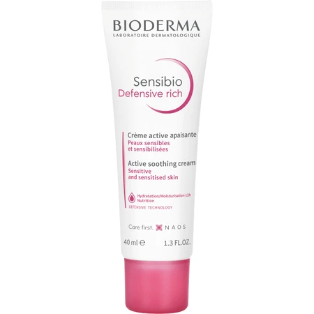 Bioderma Sensibio Defensive насыщенный успокаивающий крем с питательной текстурой 40 мл: цены и характеристики