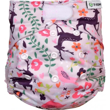 T-TOMI Diaper AIO - Пеленальний комплект застібки Forest 1×2 шт, трусики-підгузки: ціни та характеристики