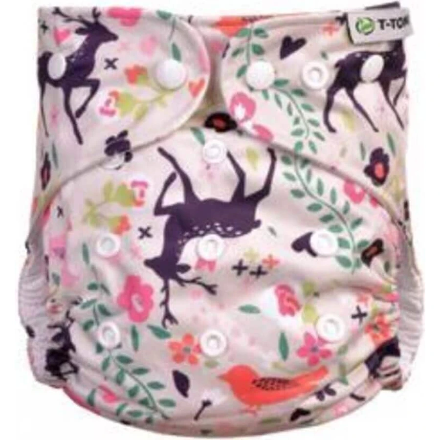 T-TOMI Diaper AIO - Пеленальний комплект застібки Forest 1×2 шт, трусики-підгузки: ціни та характеристики
