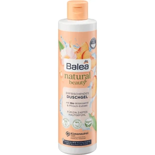 Гель для душу Balea Natural Beauty персиковий персик, 250 мл