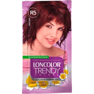 Loncolor TRENDY Полуперманентная краска красная R5, 1 шт.