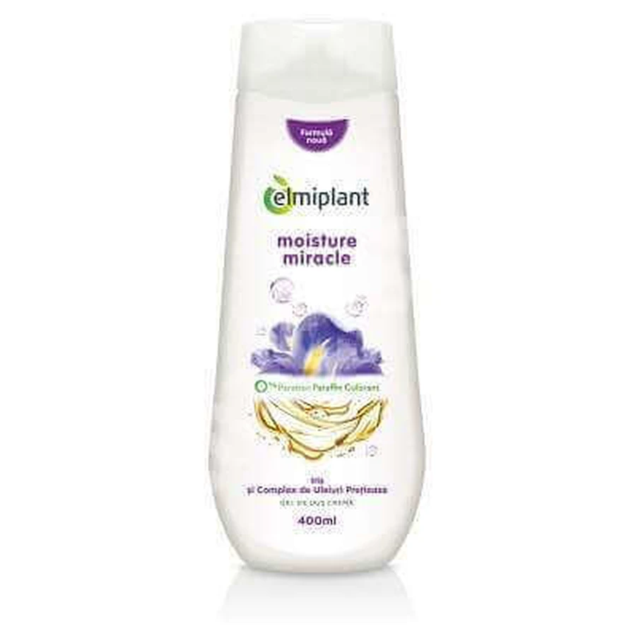 Гель для душа с ирисом и драгоценными маслами Moisture Miracle, 400 мл, Elmiplant: цены и характеристики
