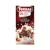 Молочний шоколад без глютену та цукру з фундуком 75г