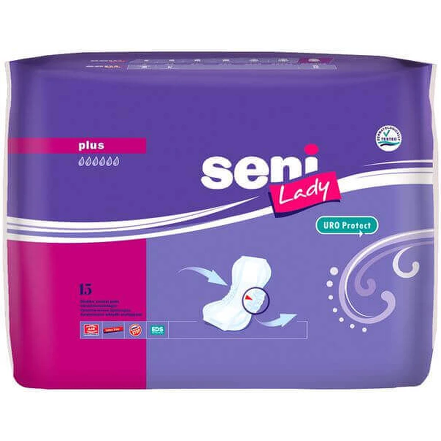 Seni Lady Plus Волчки для недержания 15 шт: цены и характеристики