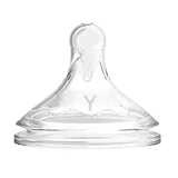 Соска для бутылочек Dr Brown's Options+, с широким горлышком, силиконовая, уровень Y для каш, с 9 месяцев, 1 шт.