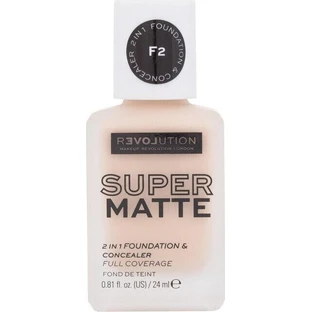 Revolution Relove, Supermatte Foundation F2, макияж 1×24 мл, макияж