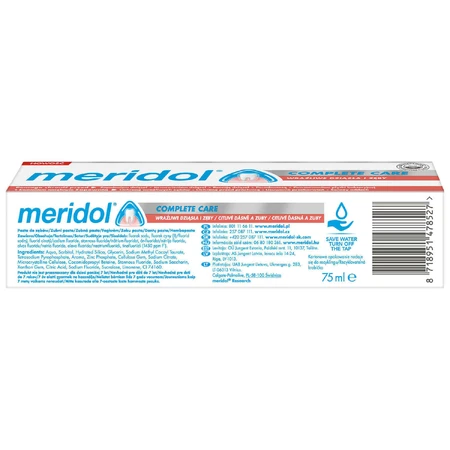 Meridol Complete Care, зубная паста, valiva dzisa i zby, 75 мл: цены и характеристики