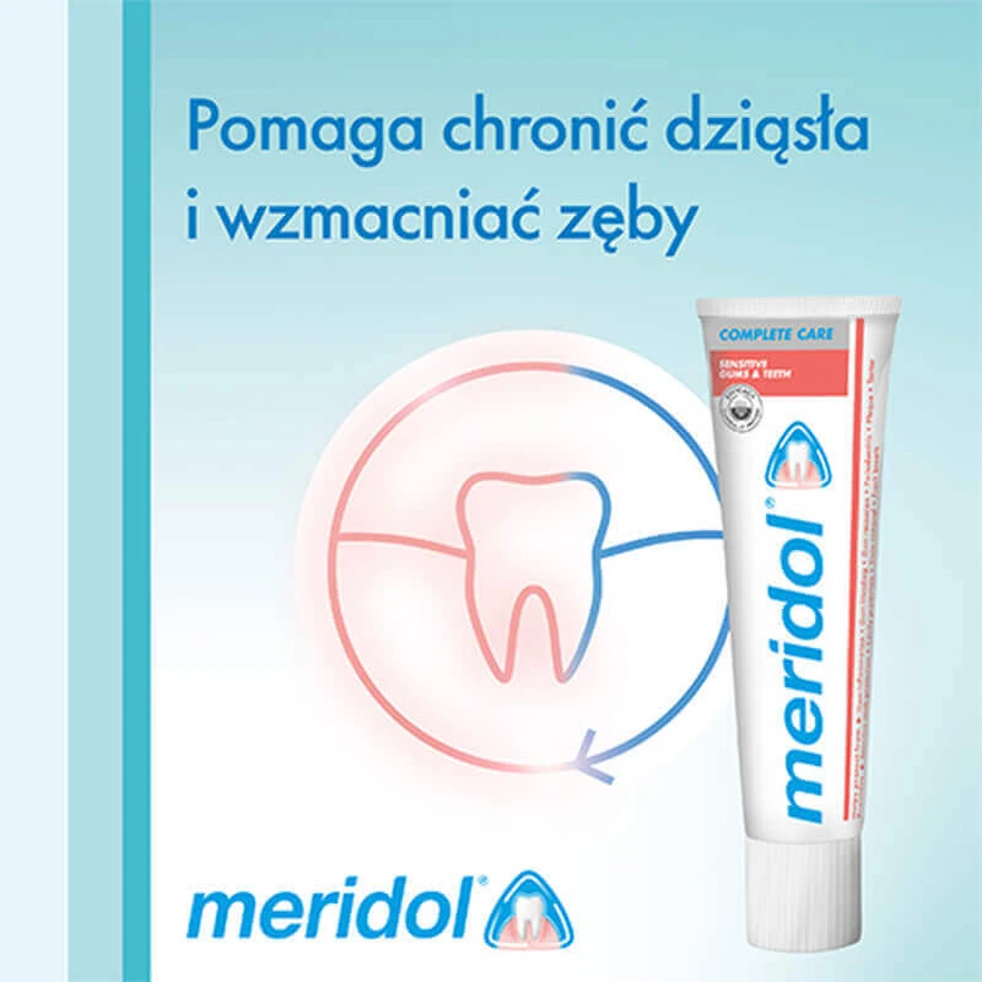 Meridol Complete Care, зубная паста, valiva dzisa i zby, 75 мл: цены и характеристики