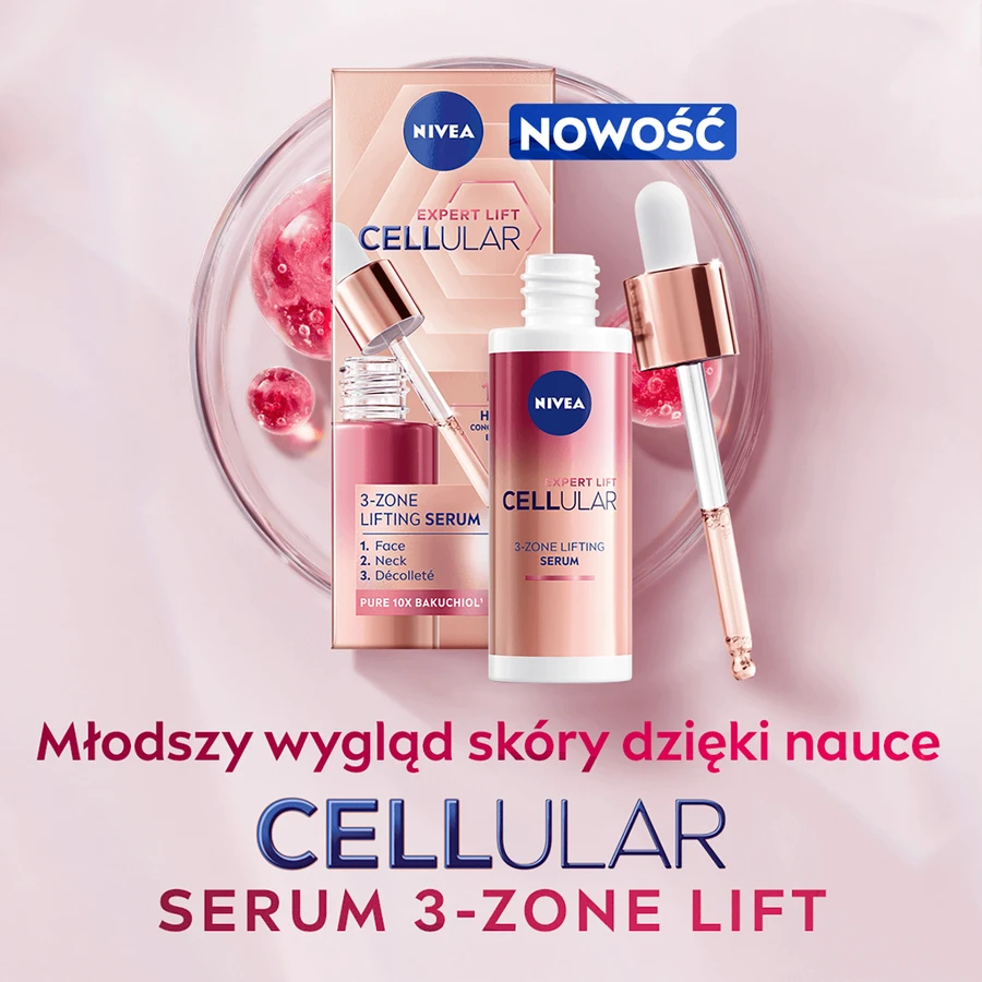Сироватка для обличчя Nivea Ліфтинг, 30 мл: ціни та характеристики