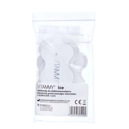 Vitammy Ice, електроди для електростимулятора, 5 пар: ціни та характеристики
