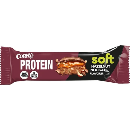 Протеиновый батончик Corny Protein SOFT Фундучная нуга 45 г: цены и характеристики