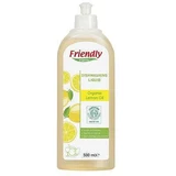 Средство для мытья посуды с ароматом лимона, 500 мл, Friendly Organic