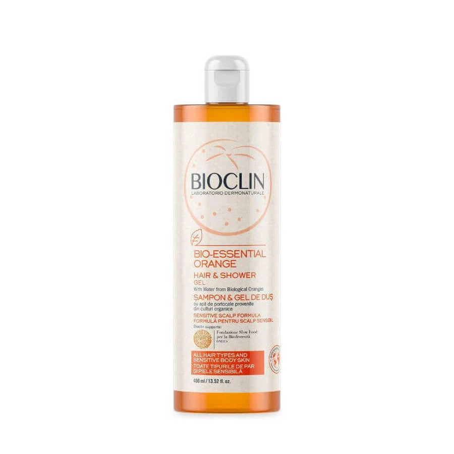 BIOCLIN BIO-ORANGE Шампунь и гель для душа, 400 мл EN: цены и характеристики