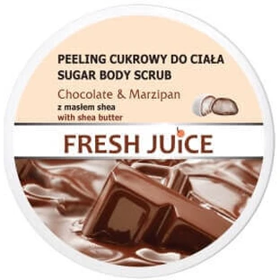 Скраб для тіла Fresh Juice Шоколад і марципан, 225 мл