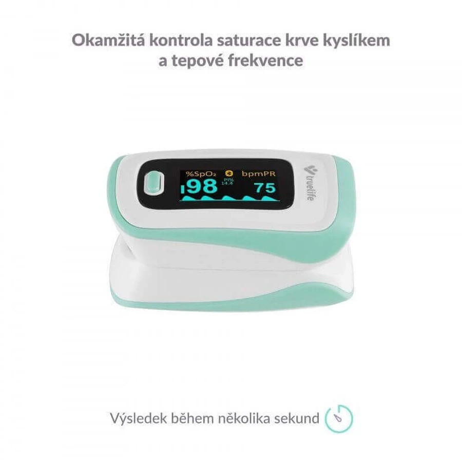 Пульсоксиметр TrueLife Oximeter X5 BT с Bluetooth: цены и характеристики