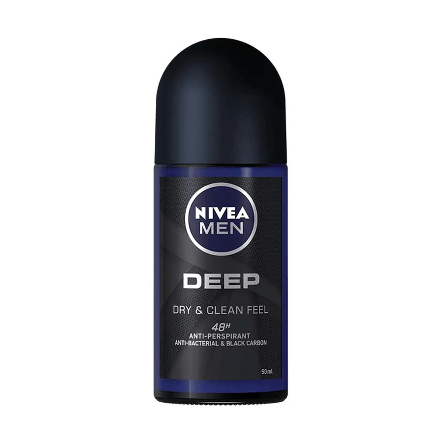 Дезодорант роликовый для мужчин Deep Black, 50 мл, Nivea: цены и характеристики