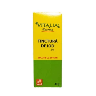 Йодная настойка 2%, 40 г, Виталия