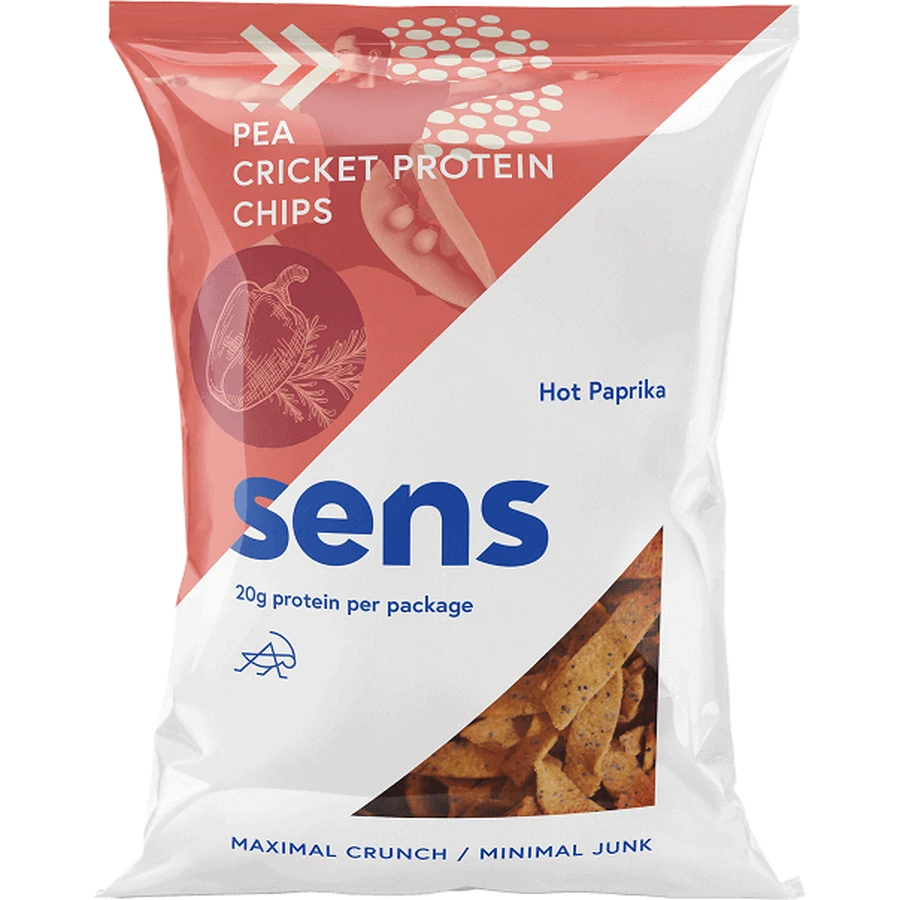 Чипсы Sens Protein с жареным протеином - Poppy & Sea с 80 г.: цены и характеристики