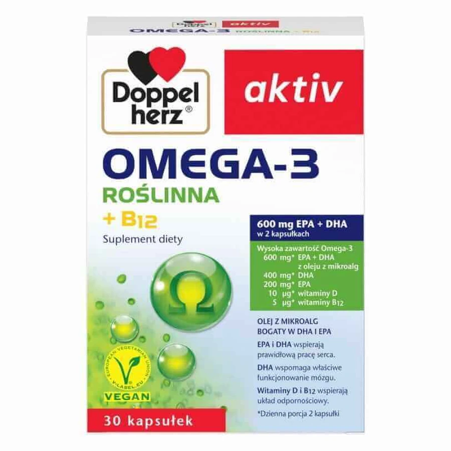 Doppelherz aktiv Omega-3 Rolinna, 30 капсул ДЕФЕКТ УПАКОВКИ: ціни та характеристики