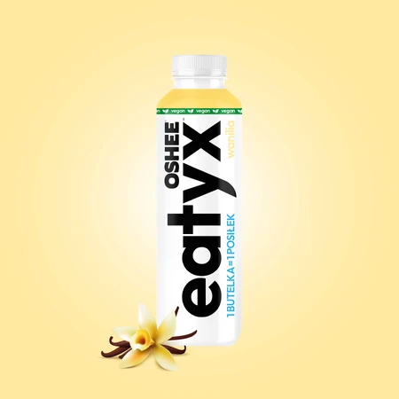 OSHEE Eatyx, готова до вживання подрібнена рідина, веганська, ванільна, 500 мл: ціни та характеристики